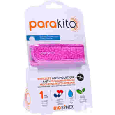 PARAKITO BRACCIALE GRAPHIC VIOLA ADULTO ANTI ZANZARE
