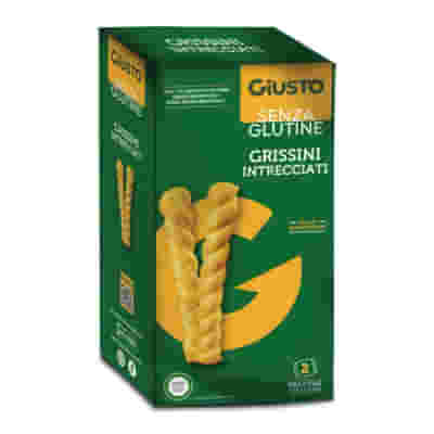 GIUSTO SENZA GLUTINE INTRECCIATI GRISSINI 150 G