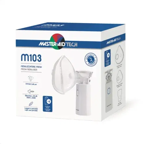Nebulizzatore Ultrasuoni Aerosol Master Aid M103 Tecnologia Mesh