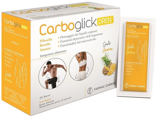 Carboglick Dren 20 Bustine