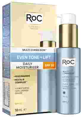 ROC MULTI CORREXION EVEN TONE + LIFT DAILY MOISTURIZER SPF30 50 ML