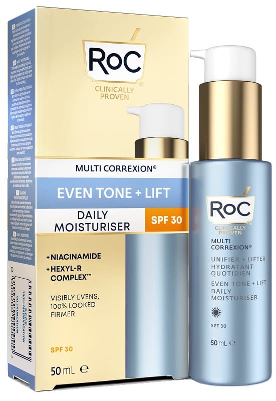 ROC MULTI CORREXION EVEN TONE + LIFT DAILY MOISTURIZER SPF30 50 ML
