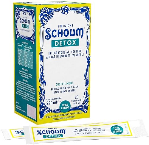 Soluzione Schoum Detox 20 Stick