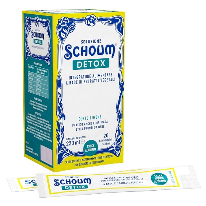 Soluzione Schoum Detox 20 Stick
