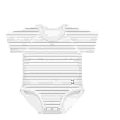 JBIMBI BODY 0-36 MESI BAMBOO 4SEASON RIGHE VERDE ACQUA
