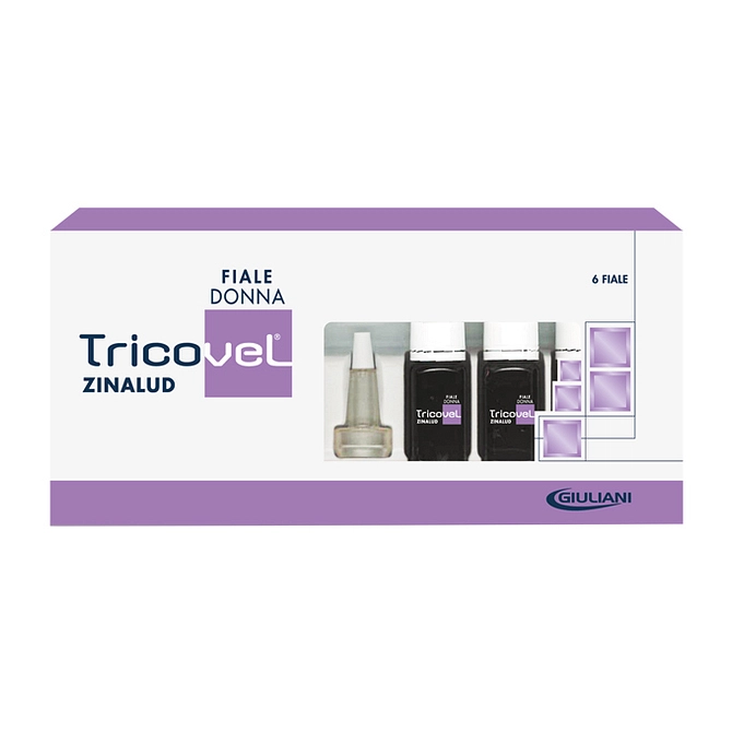 Tricovel Zinalud Donna 6 Fiale