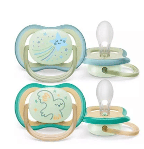 Succhietto Avent Ultra Air Night Time 0 6 M Stella Cometa/Gufo