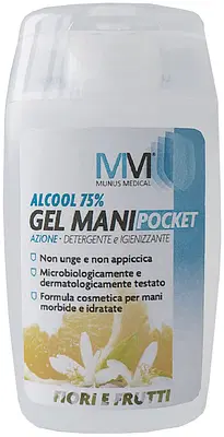 MUNUS MEDICAL GEL IGIENIZZANTE MANI FIORI&FRUTTI 100 ML MUNUS MEDICAL GEL IGIENIZZANTE MANI FIORI&FRUTTI 100 ML