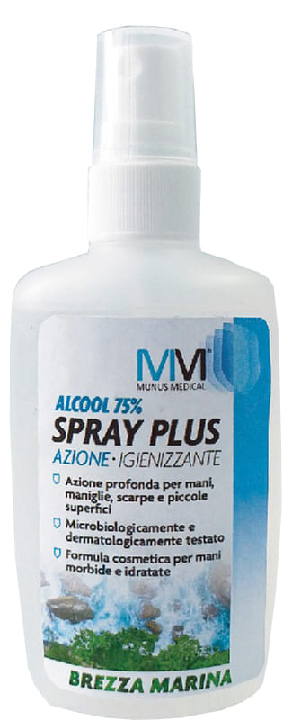 MUNUS MEDICAL IGIENIZZANTE SPRAY MANI E SUPERFICI BREZZA MARINA 110 ML