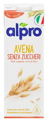 ALPRO AVENA SENZA ZUCCHERI 1 LITRO ALPRO AVENA SENZA ZUCCHERI 1 LITRO