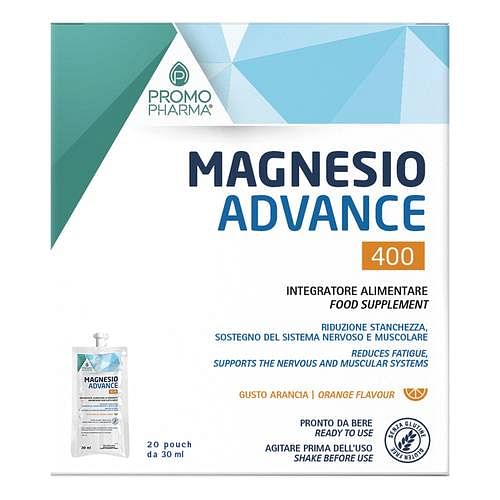 Magnesio Advance 400 20 Pouch Da 30 Ml