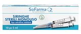 SIRINGA STERILE 5MM GAUGE 23 SOFARMAPIU' 10 PEZZI