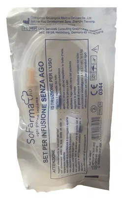 DEFLUSSORE SENZA AGO GAUGE 21 SOFARMAPIU' DEFLUSSORE SENZA AGO GAUGE 21 SOFARMAPIU'