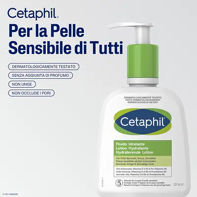 CETAPHIL FLUIDO IDRATANTE 237 ML CETAPHIL FLUIDO IDRATANTE 237 ML