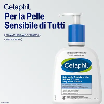CETAPHIL DETERGENTE QUOTIDIANO VISO 237 ML CETAPHIL DETERGENTE QUOTIDIANO VISO 237 ML