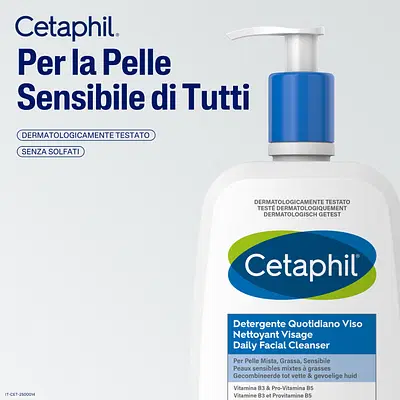 CETAPHIL DETERGENTE QUOTIDIANO VISO 470 ML CETAPHIL DETERGENTE QUOTIDIANO VISO 470 ML