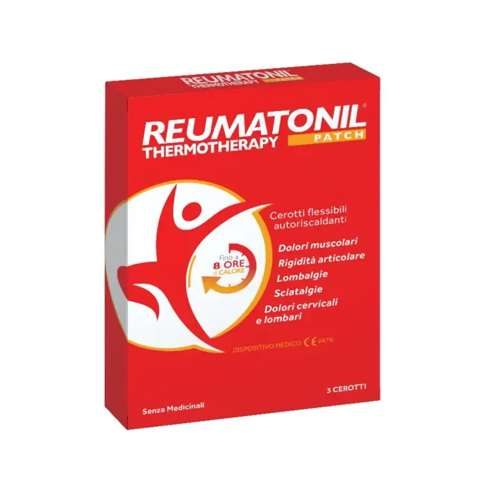 CEROTTO FLESSIBILE AUTORISCALDANTE REUMATONIL THERMOTHERAPY PATCH 3 PEZZI