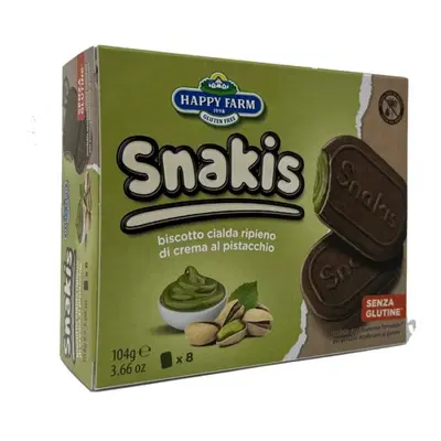 HAPPY FARM SNAKIS PISTACCHIO 104 G HAPPY FARM SNAKIS PISTACCHIO 104 G