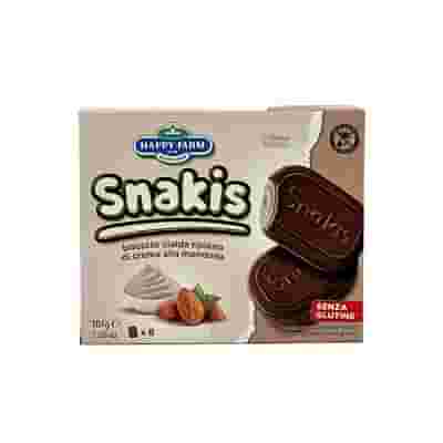 HAPPY FARM SNAKIS MANDORLA 104 G