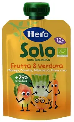 HERO SOLO MANGO ALBICOCCA FINOCCHIO 100 G HERO SOLO MANGO ALBICOCCA FINOCCHIO 100 G
