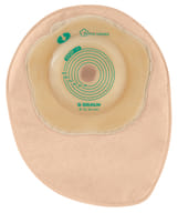 SACCA COLOSTOMIA FLEXIMA ACTIVE O'CONVEX CONVESSITA' SOFFICE RITAGLIABILE 15-45 MM MIDI BEIGE CON FINESTRA ISPEZIONABILE 10 PEZZI