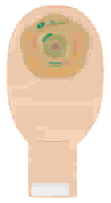 SACCA ILEOSTOMIA FLEXIMA ACTIVE O'CONVEX CONVESSITA' SOFFICE RITAGLIABILE 15-35 MM MAXI BEIGE CON FINESTRA ISPEZIONABILE 10 PEZZI