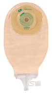 SACCA STOMIA AD ALTA PORTATA HIGH FLOW FLEXIMA ACTIVE O'CONVEX CONVESSITA' SOFFICE RITAGLIABILE 15-45 MM MIDI BEIGE CON FINESTRA ISPEZIONABILE 10 PEZZI