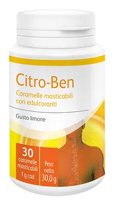 LLP CITROBEN 30 CARAMELLE MASTICABILI LLP CITROBEN 30 CARAMELLE MASTICABILI
