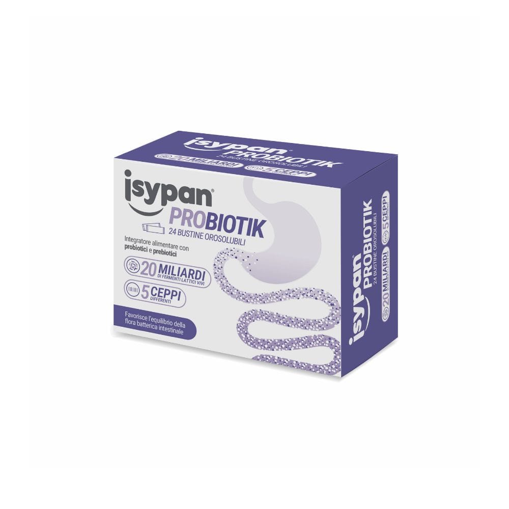 ISYPAN® PROBIOTIK FERMENTI LATTICI PROBIOTICI -24 BUSTINE OROSOLUBILI