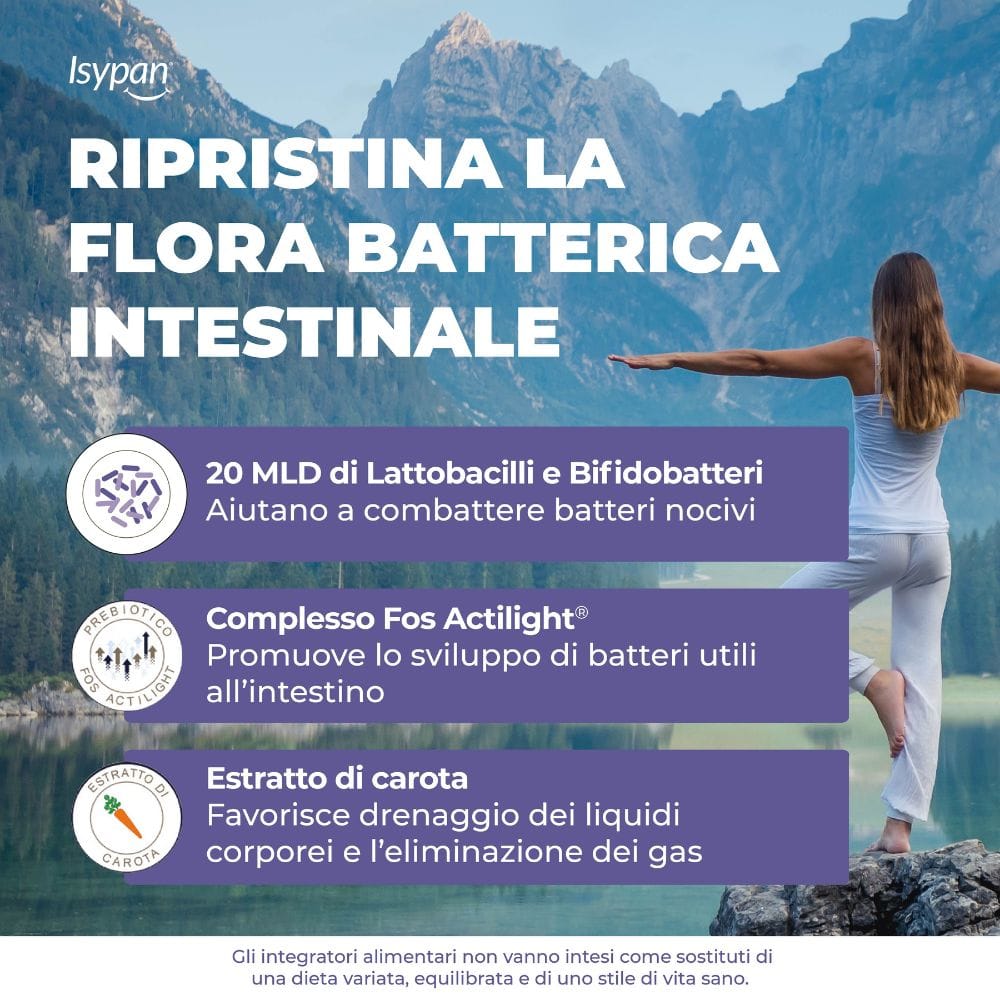 ISYPAN® PROBIOTIK FERMENTI LATTICI PROBIOTICI -24 BUSTINE OROSOLUBILI