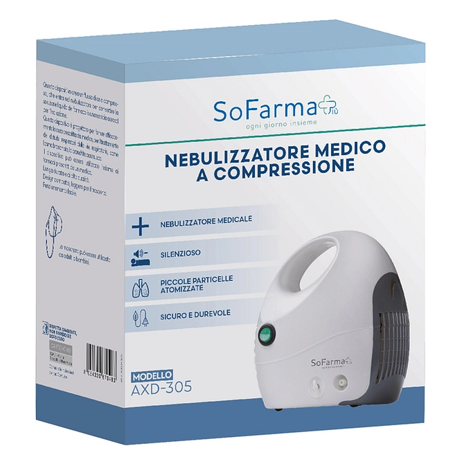 Nebulizzatore Medico A Compressione Sofarmapiu'