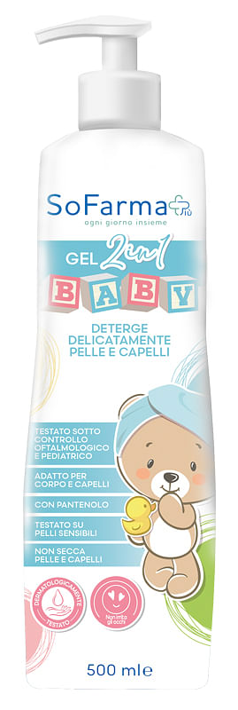 Detergente Baby 2 In1 500 Ml Sofarmapiu'