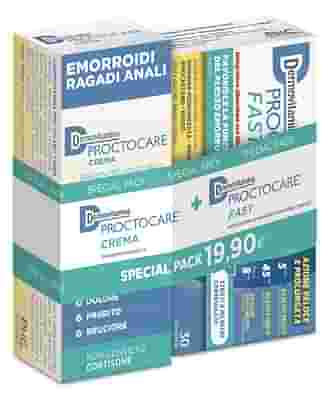 DERMOVITAMINA PROCTOCARE BIPACK PROCTOCARE FAST 30 COMPRESSE + PROCTOCARE CREMA 30 ML NEW