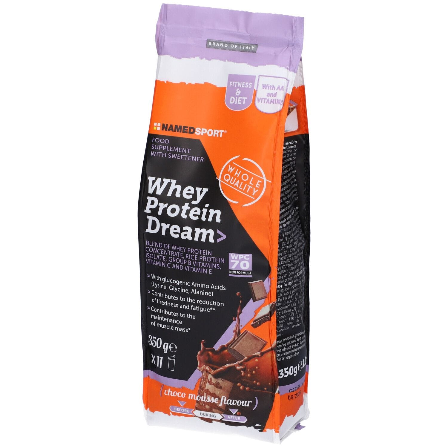 WHEY PROTEIN DREAM CHOCO MOUSSE 350 G