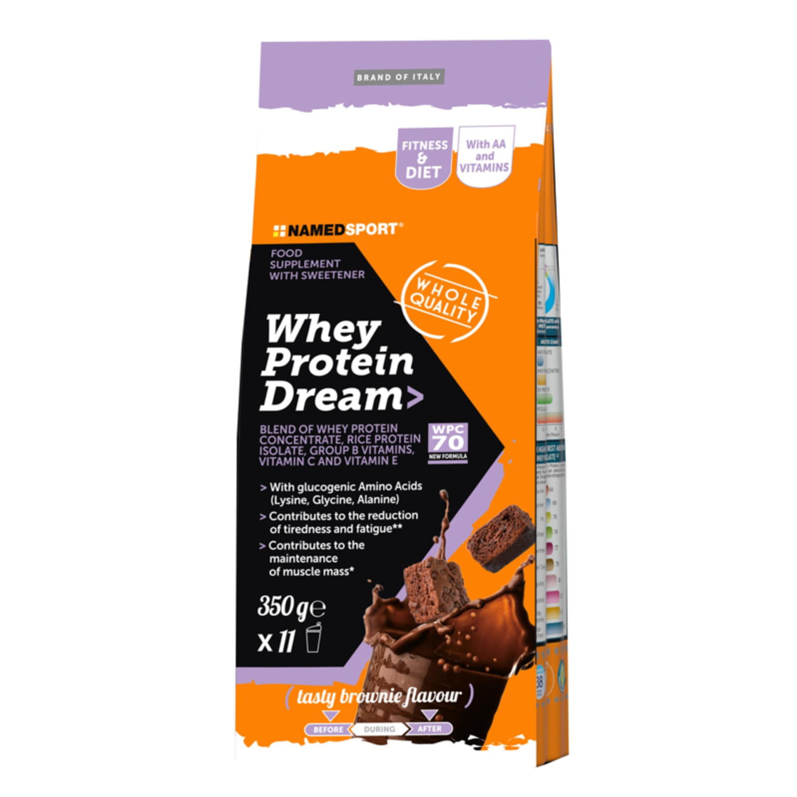 WHEY PROTEIN DREAM TASTY BROWNIE 350 G