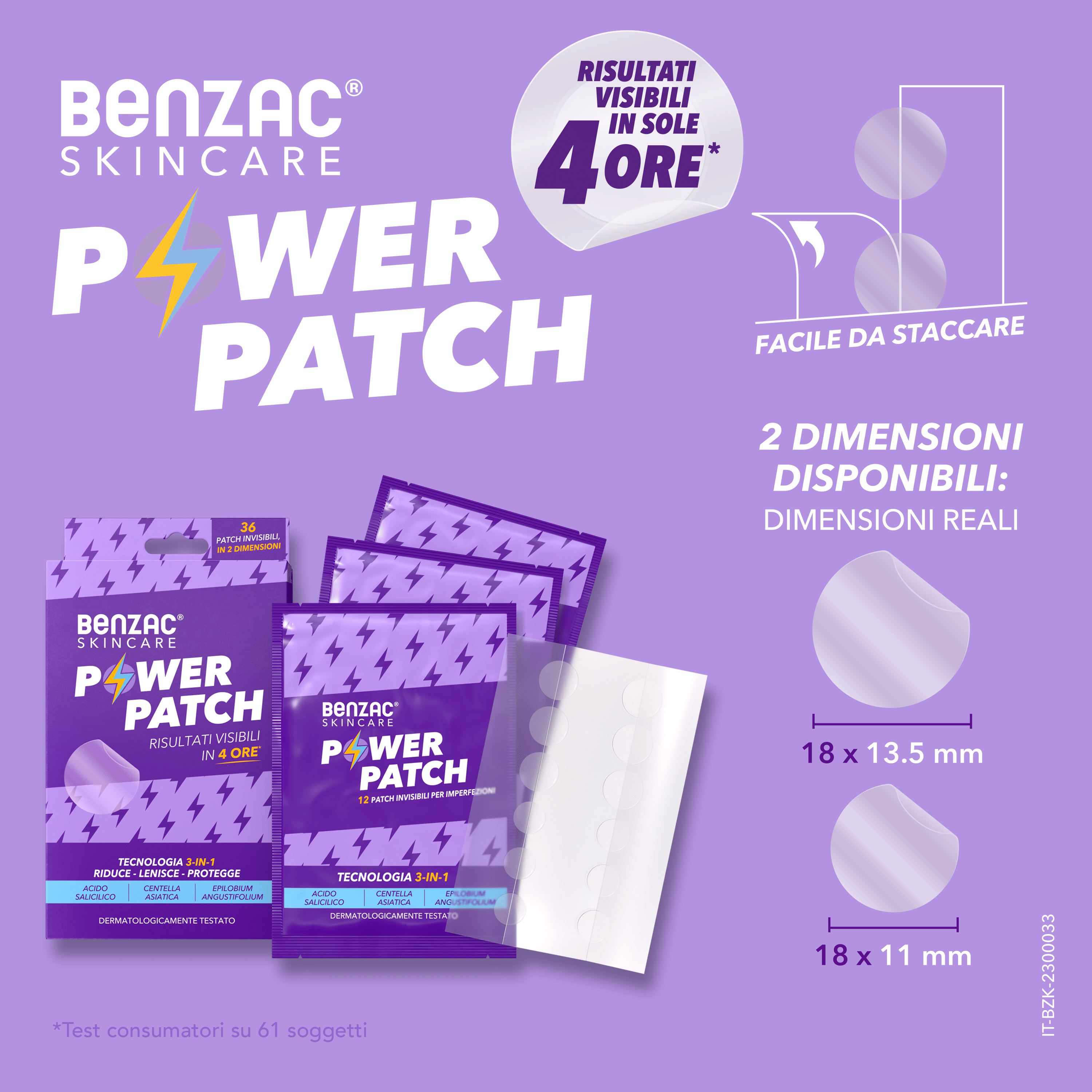 BENZAC SKINCARE POWER 36 PATCH