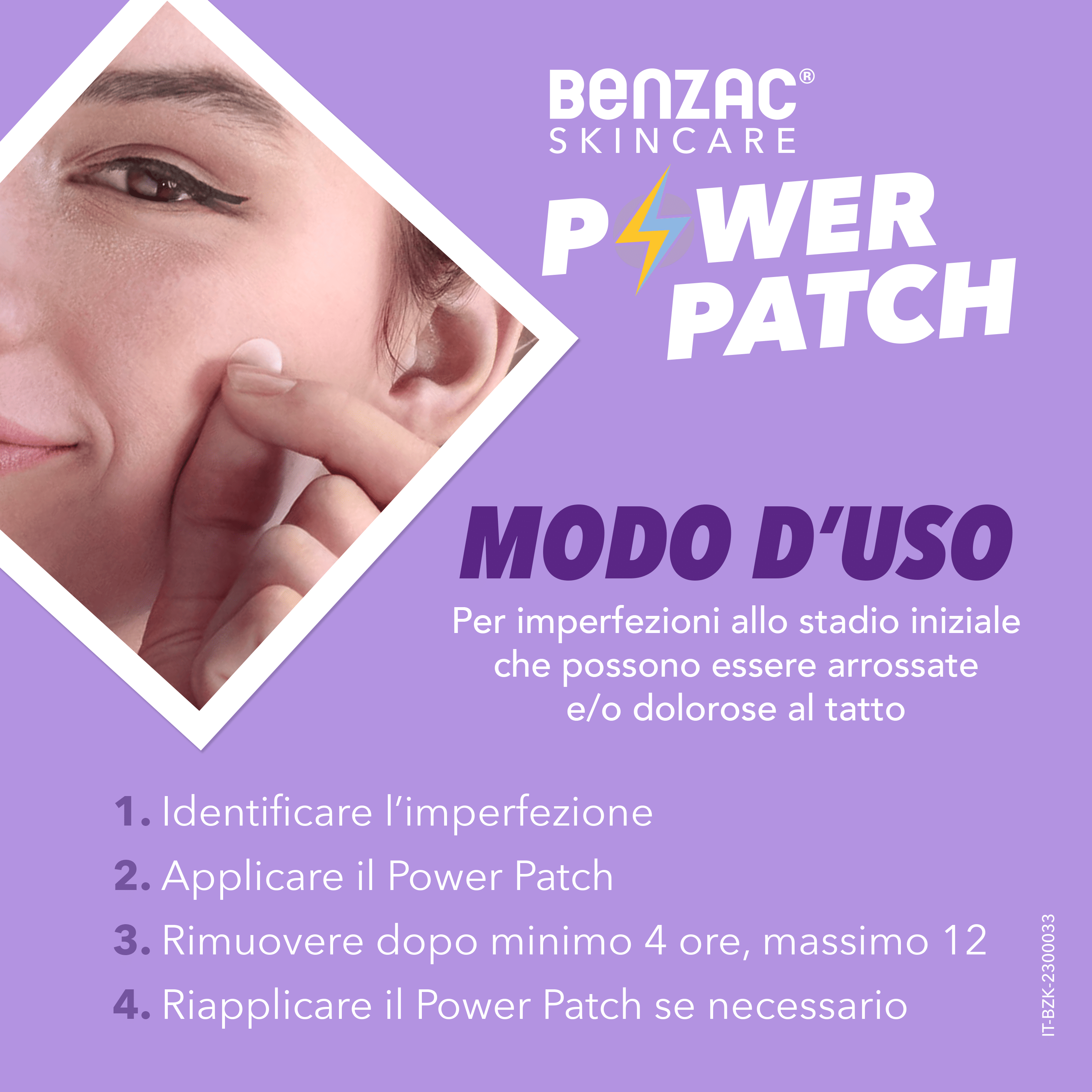 BENZAC SKINCARE POWER 36 PATCH