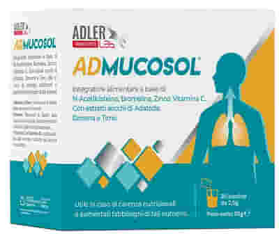 ADMUCOSOL 20 BUSTINE
