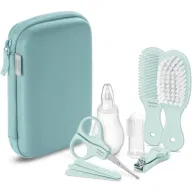 AVENT SET CURA BAMBINO 1 FORBICINA + 1 LIMETTA + 1 TAGLIUNGHIE + 1 SPAZZOLINO DA DITO + 1 PETTINE + 1 SPAZZOLA + 1 ASPIRATORE NASALE