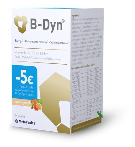 B Dyn 14 Bustine Cashback Promo