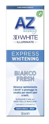 AZ 3D WHITE DENTIFRICIO ILLUMINANTE BIANCO SPLENDENTE 50 ML AZ 3D WHITE DENTIFRICIO ILLUMINANTE BIANCO SPLENDENTE 50 ML