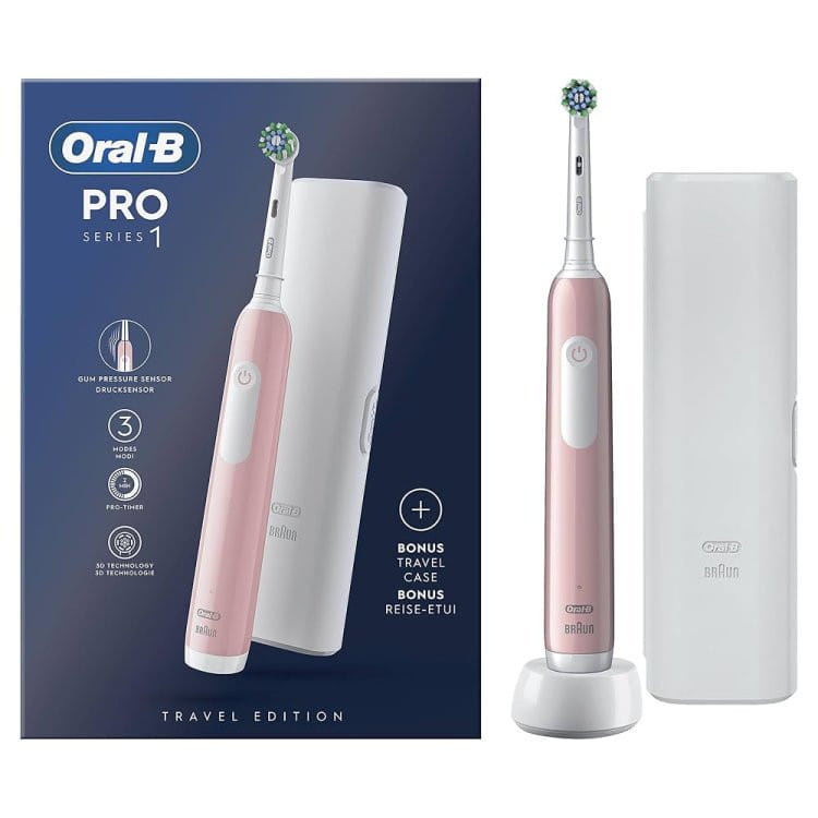 ORALB PRO 1 ROSA SPAZZOLINO ELETTRICO+TC