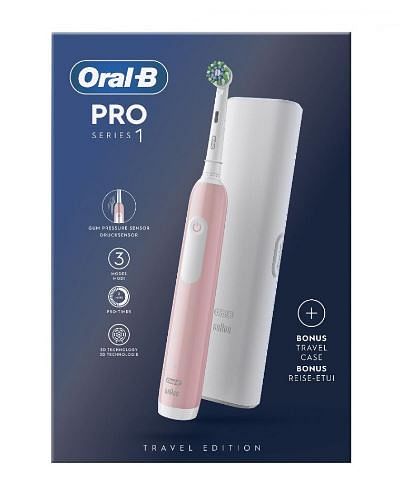 Oralb Pro 1 Rosa Spazzolino Elettrico+Tc