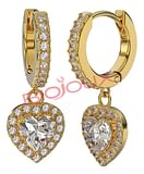 BJT313 ORECCHINI ALMA GOLD GOLD PLATED