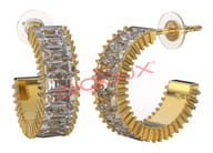 BJT325 ORECCHINI ALLISON GO GOLD PLATED