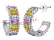 BJT326 ORECCHINI ELLEN COL STAINLESS STEEL