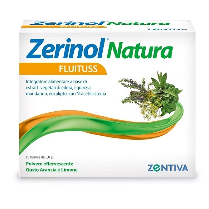Zerinol Natura Fluituss 20 Bustine