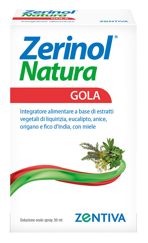 Zerinol Natura Gola Spray 30 Ml