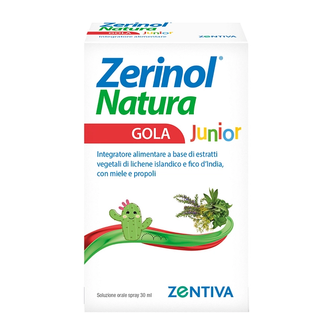 Zerinol Natura Gola Junior Spray 30 Ml