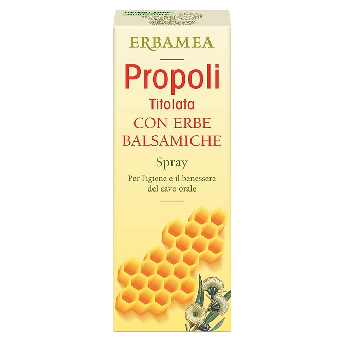 Propoli Titolata Spray Erbe Balsamiche 20 Ml